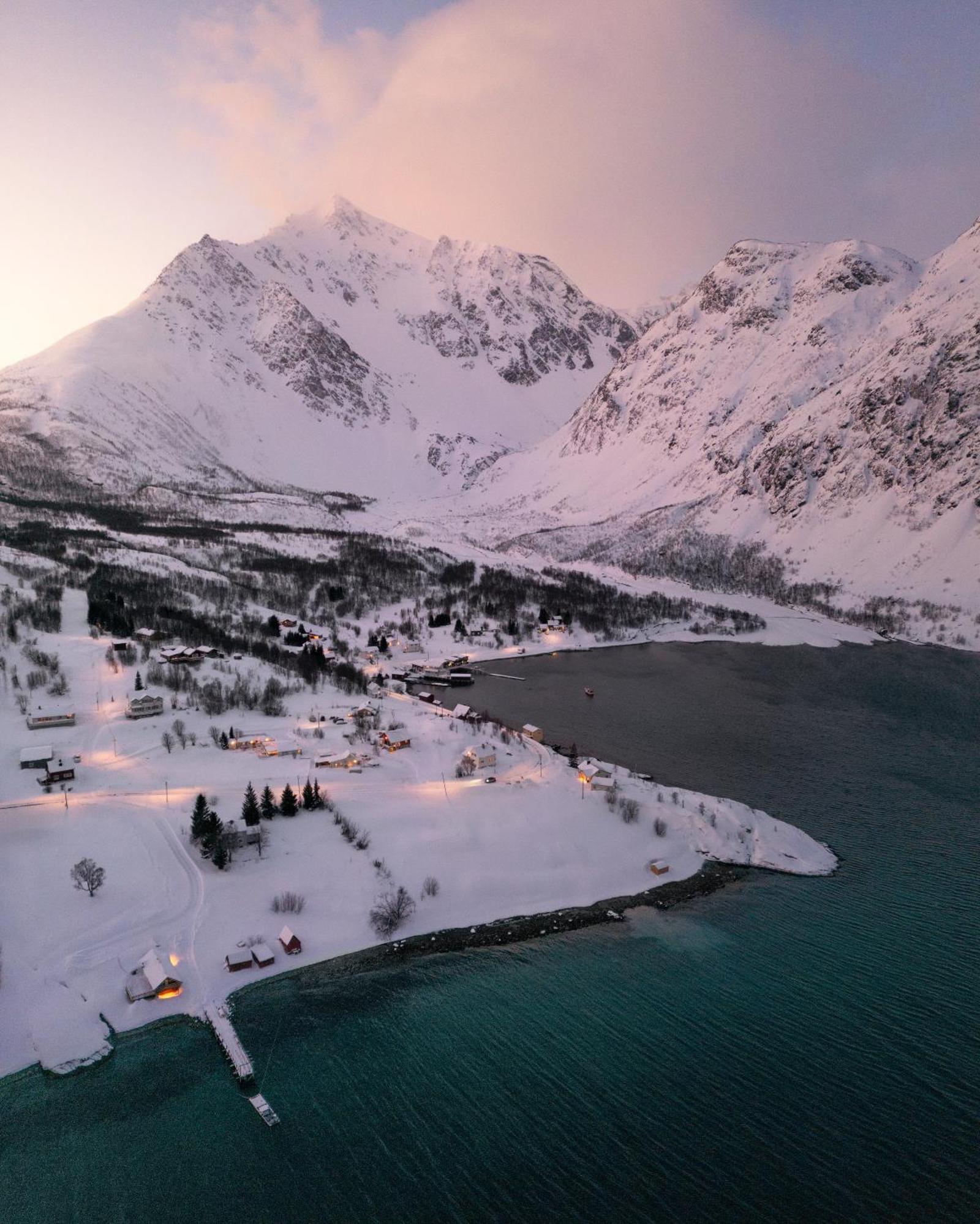 Lyngen Aurora House Villa Koppangen Exterior photo
